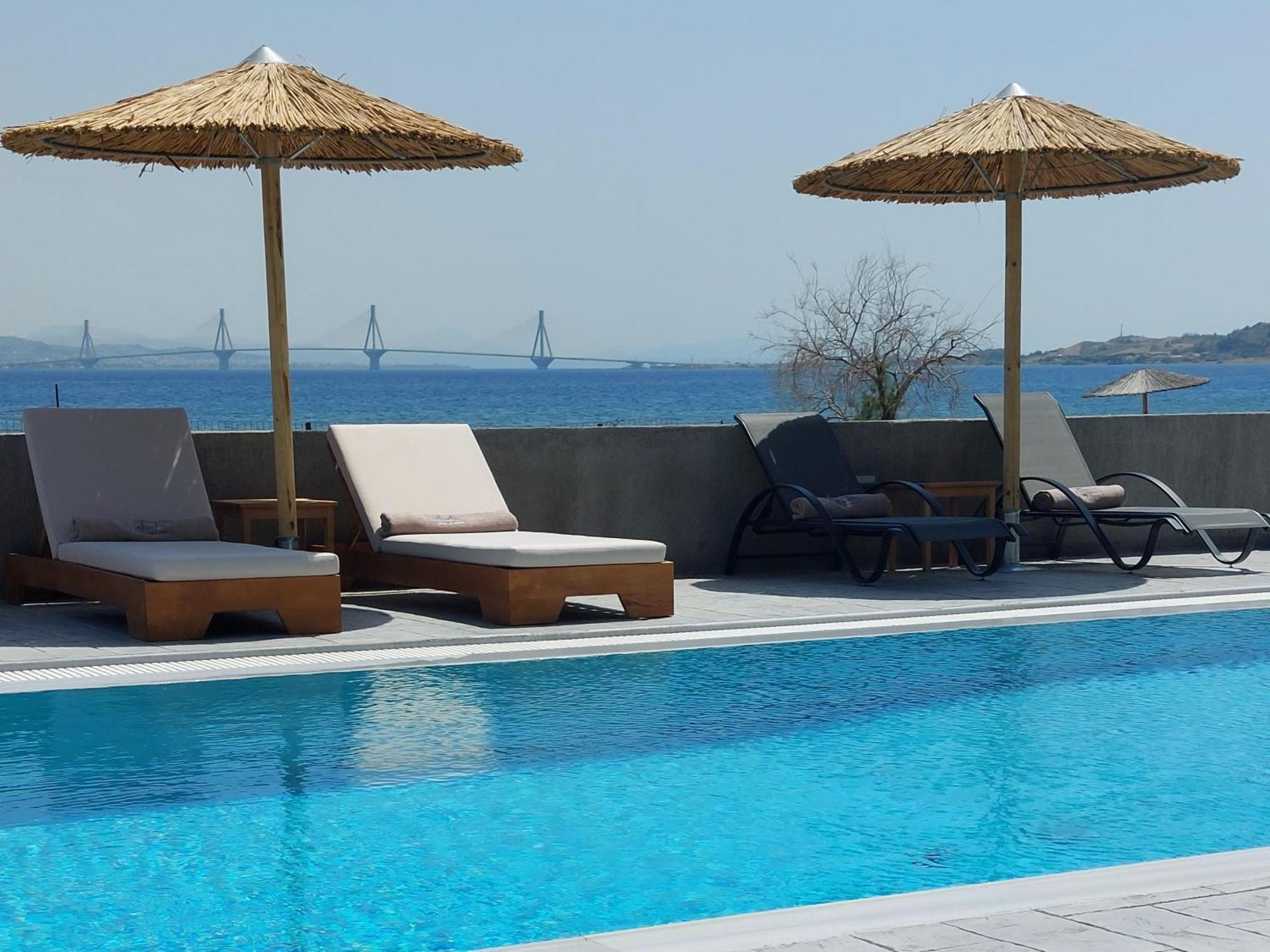 Santa Domenica Nafpaktos - Rooms And Apartments By The Sea Экстерьер фото